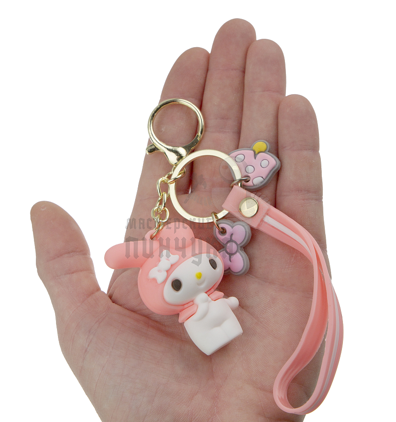 Брелок для ключей "Зайчик Мелоди" + карабин