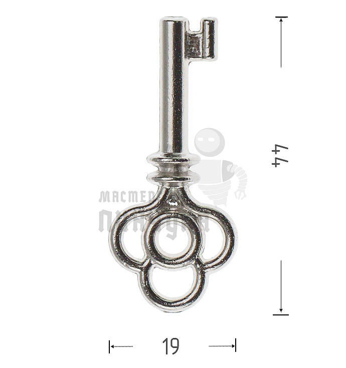 БРЕЛОК-СУВЕНИРНЫЙ "Ключик"