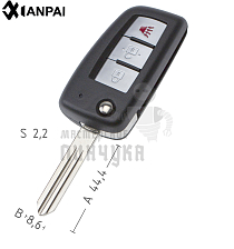 Корпус  NISSAN NSN14 3кн выкидн КНР - Чертеж