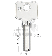 WI100  WIL-22  WK70/RR3  RR12  - Чертеж