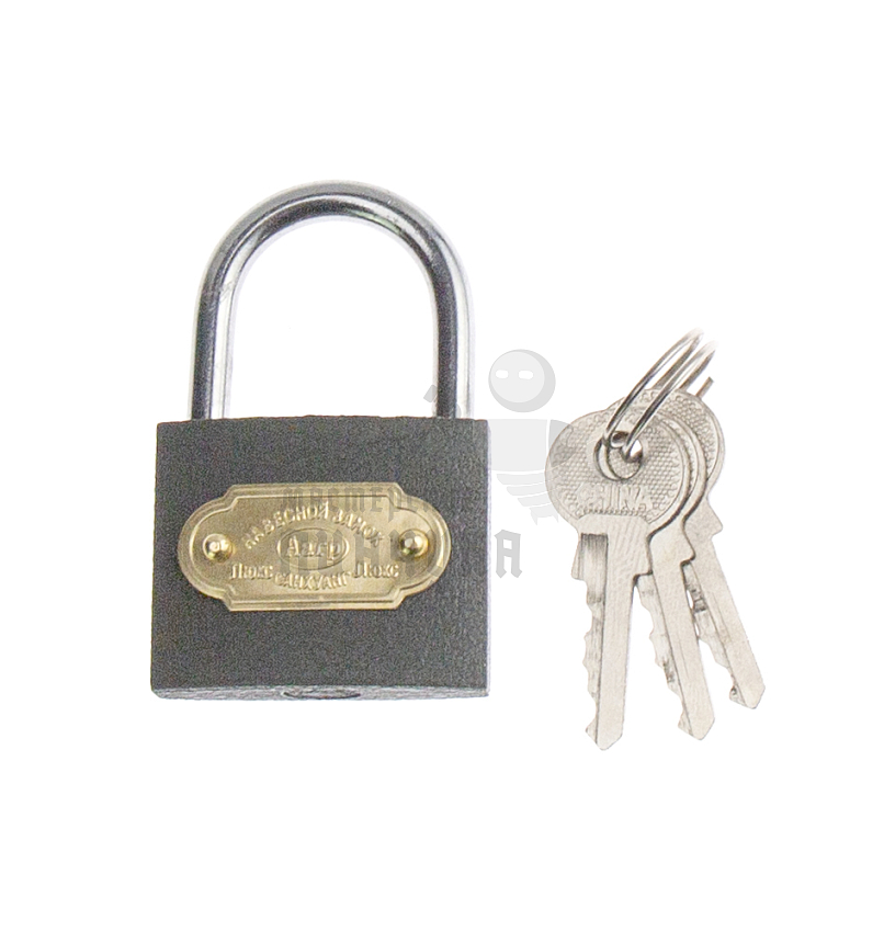 Замок навесной "Aarp", 35 мм, 3 ключа