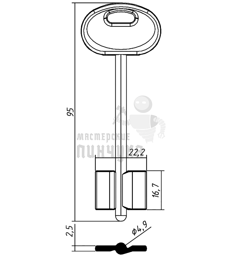 MET15DP (желтый)