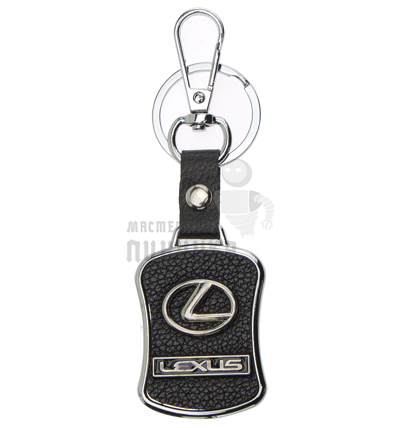 Авто карабин с кольцом для ключей LEXUS Экокожа