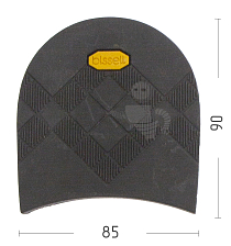Набойка PILIGRIM RB613 черный - Чертеж
