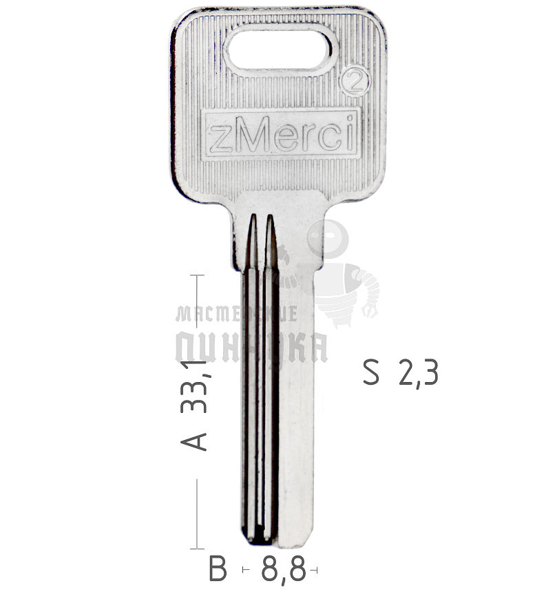 WJ-1D (2 ПАЗА СТАЛЬ) ВЕРТ КНР