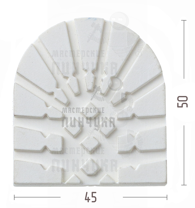 Набойка Casali "Dama Cross" №3 6мм Белый