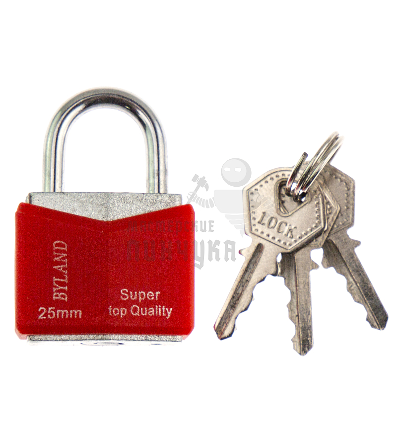 Навесной замок "BAGLOCK", 25мм