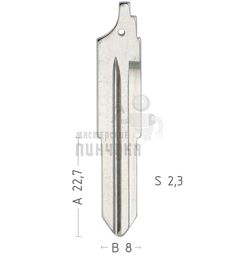 Лезвие №142 HYN4 Luxgen КНР