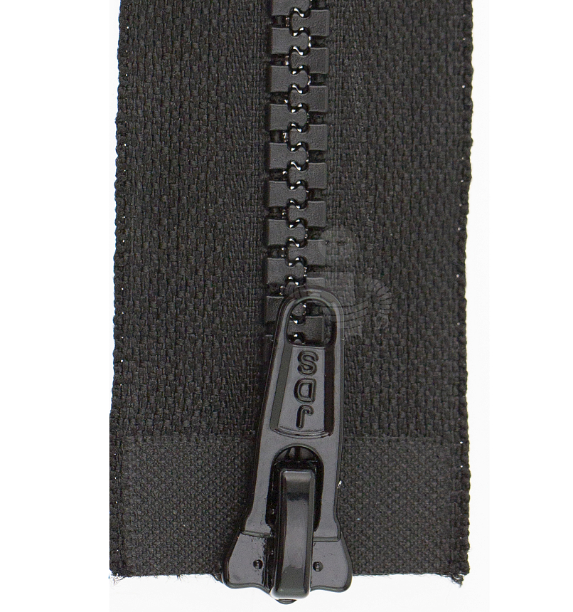 Молния Трактор "JUDSON", 120см, Тип-5, разъёмная двухзамковая, цв.черный