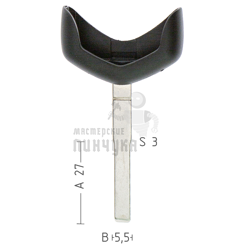 Лезвие HU101EH рога п/чип FORD