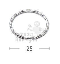 КОЛЬЦО 25F РИФЛЕНОЕ - Чертеж