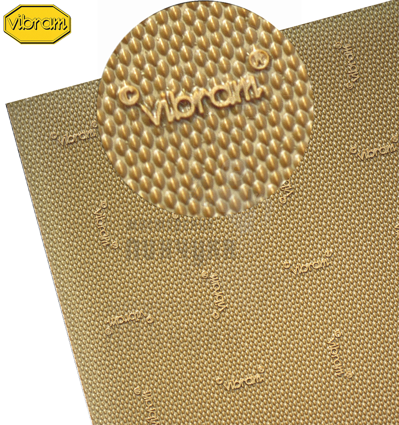 Набойки листовые "Vibram Dupla" р-р 560х425х6мм, цв.карамельный (93)