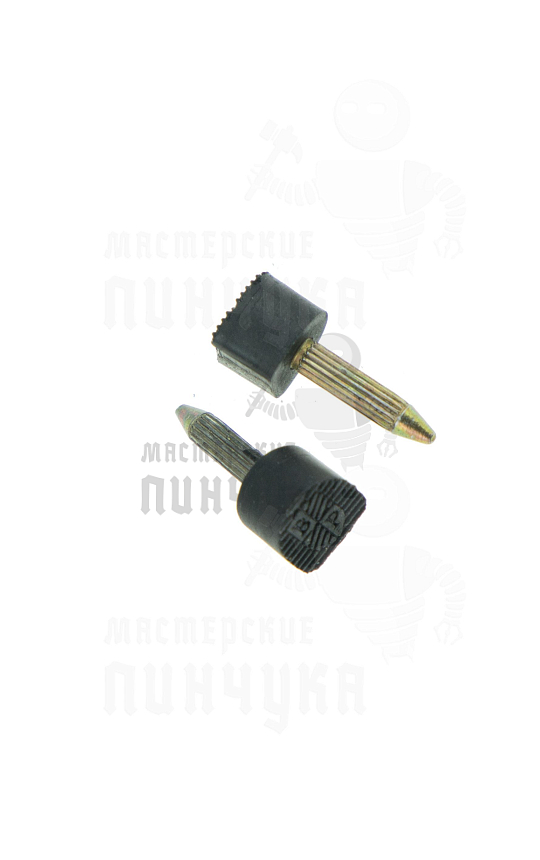 Набойка  п/у со штырем (3,0) т.6мм «ВР» №8, цв.черный