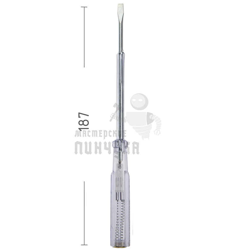 Пробник электрический 180 мм, 100-500 В Sparta