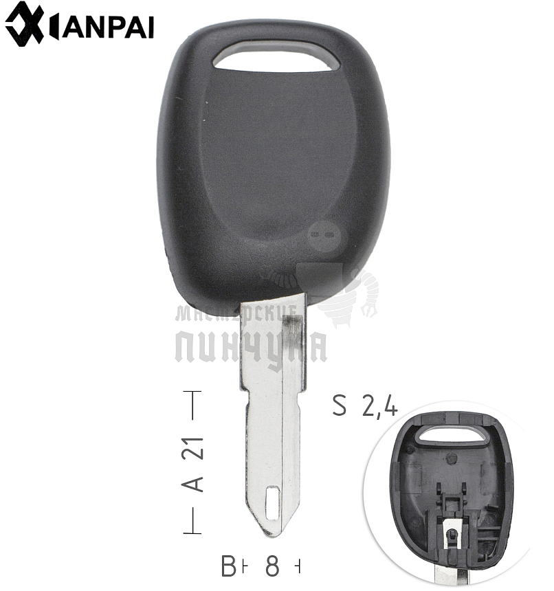 T00NE72PA TP00NE-36P1 NE72DPT0 а/пласт.с мест.п/чип PEUGEOT//