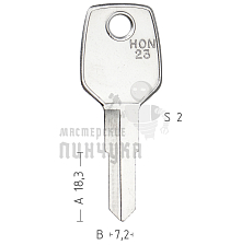 Автосталь  HOND3I  HD16R  HON23  HO14 - Чертеж