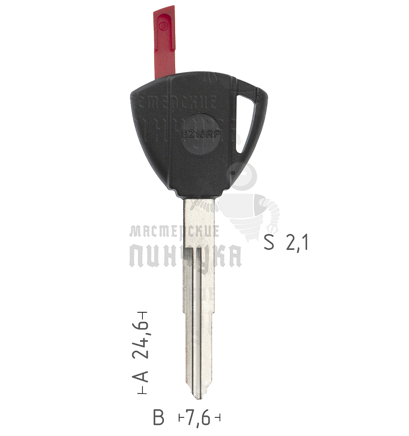 T00SZ16RP TP00SUZU-15D.P  SZ17RTE а/пласт.с мест.п/чип SUZUKI