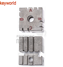 Тиски левые для 100G,100G1,100G2 Keyworld - Чертеж
