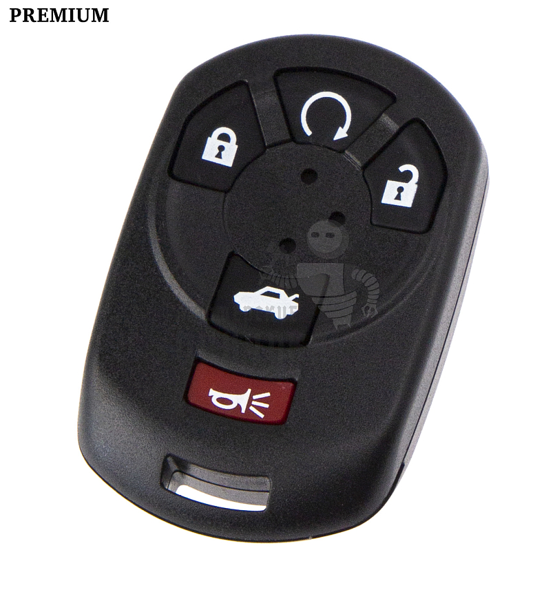 Корпус ключа  4 кнопки + паника КНР   FORD