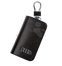 Ключница с карабином AUDI // - Чертеж