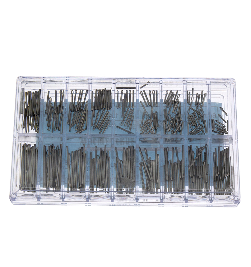 Комплект пружинных стержней (Шплинт/Звено/Штифт) для ремонта наручных часов 6-23 мм (270шт)