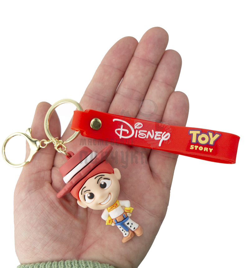 Брелок для ключей "История игрушек", Джесси + карабин