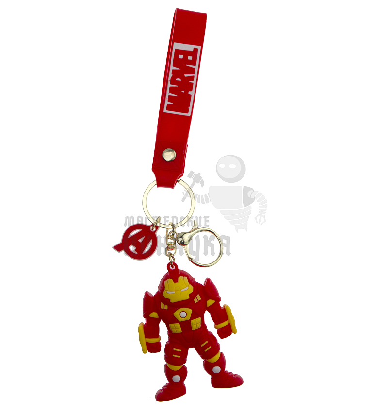 Брелок для ключей "Железный человек РОБО" +карабин