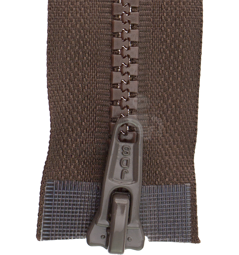 Молния Трактор "JUDSON", 80см, Тип-5, разъёмная двухзамковая, цв.т/коричневый