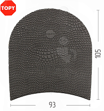 Набойки Topy X-Top №176, цв.коричневый (45) - Чертеж