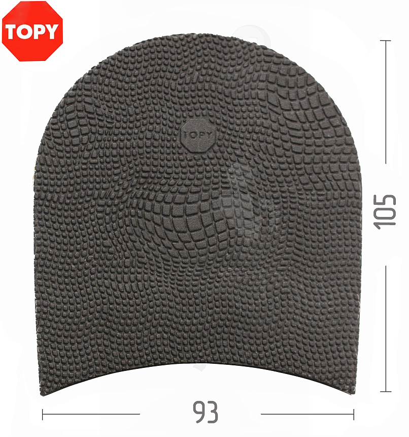 Набойки Topy X-Top №176, цв.коричневый (45)