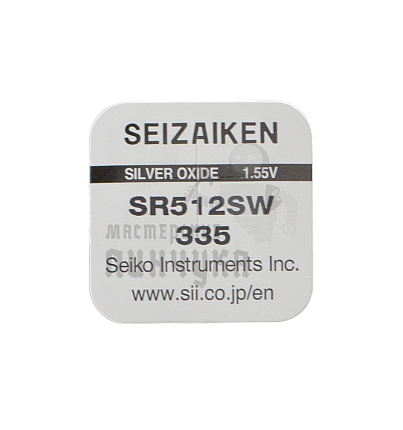 Батарейка часовая Seizaiken 335 SR512SW BL1 (1/10/100)