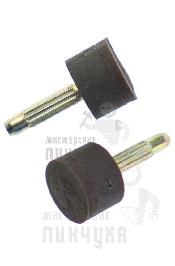 Набойки со штырём Октопус, круглые 10, коричневые