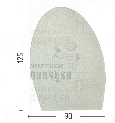 Проф. формованная X-Profi "Черепашка", цв. натуральный, 2мм