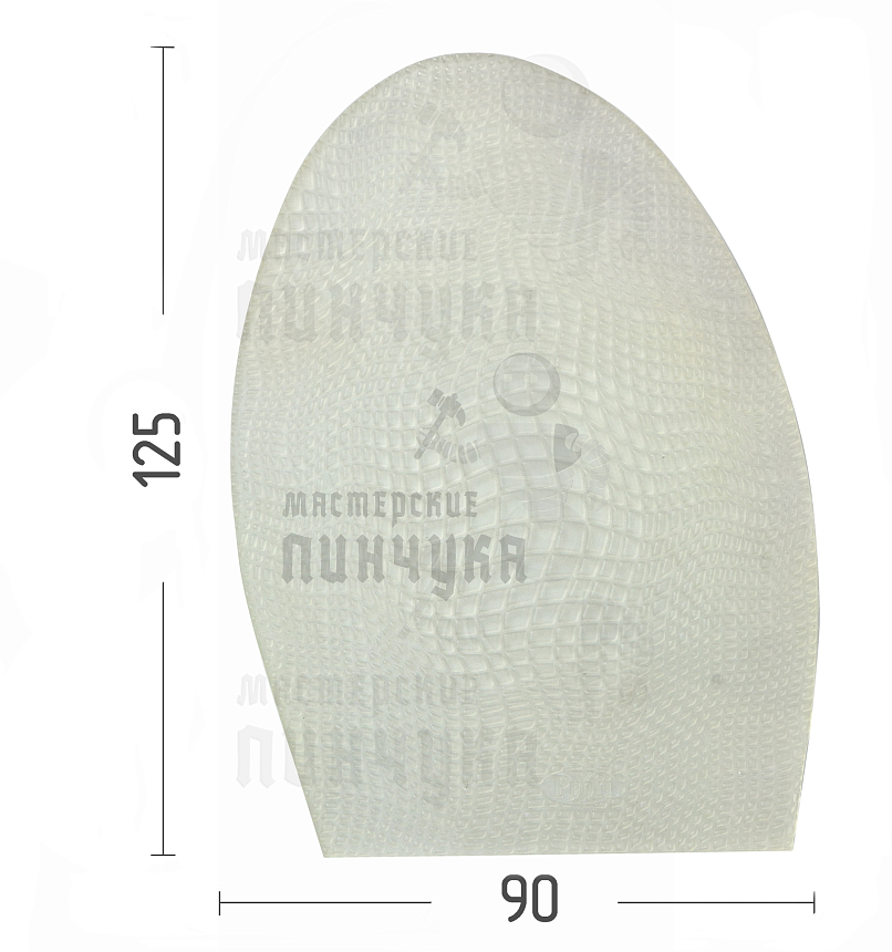 Проф. формованная X-Profi "Черепашка", цв. натуральный, 2мм