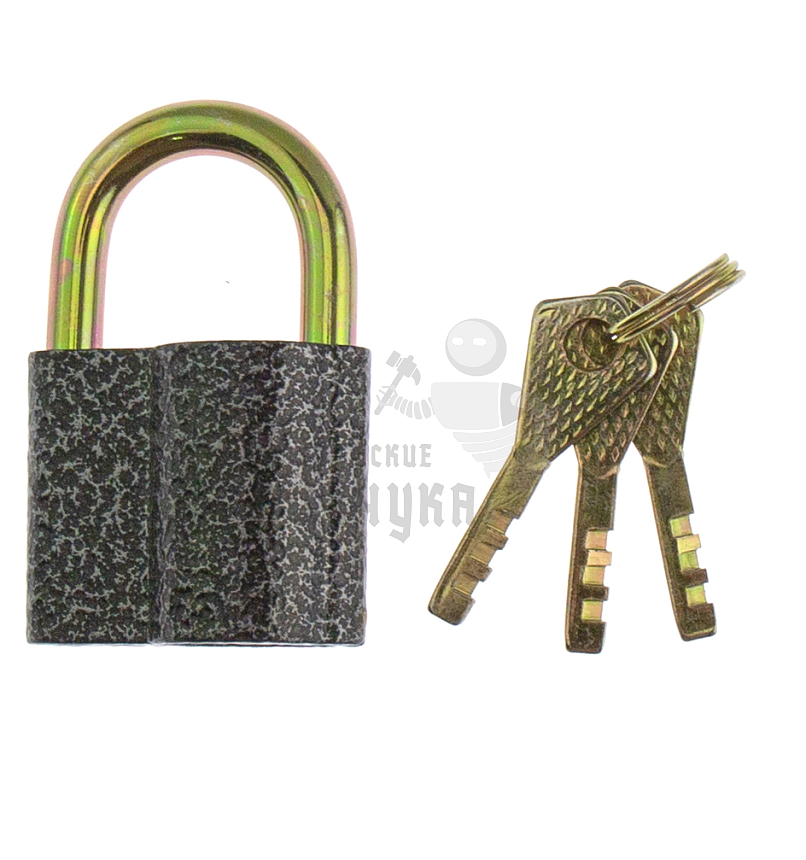 Навесной замок Avers PD-20-50-Blister (графитовый)