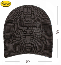 Набойка "Vibram Explosion" 5340 (020), цв. коричневый - Чертеж