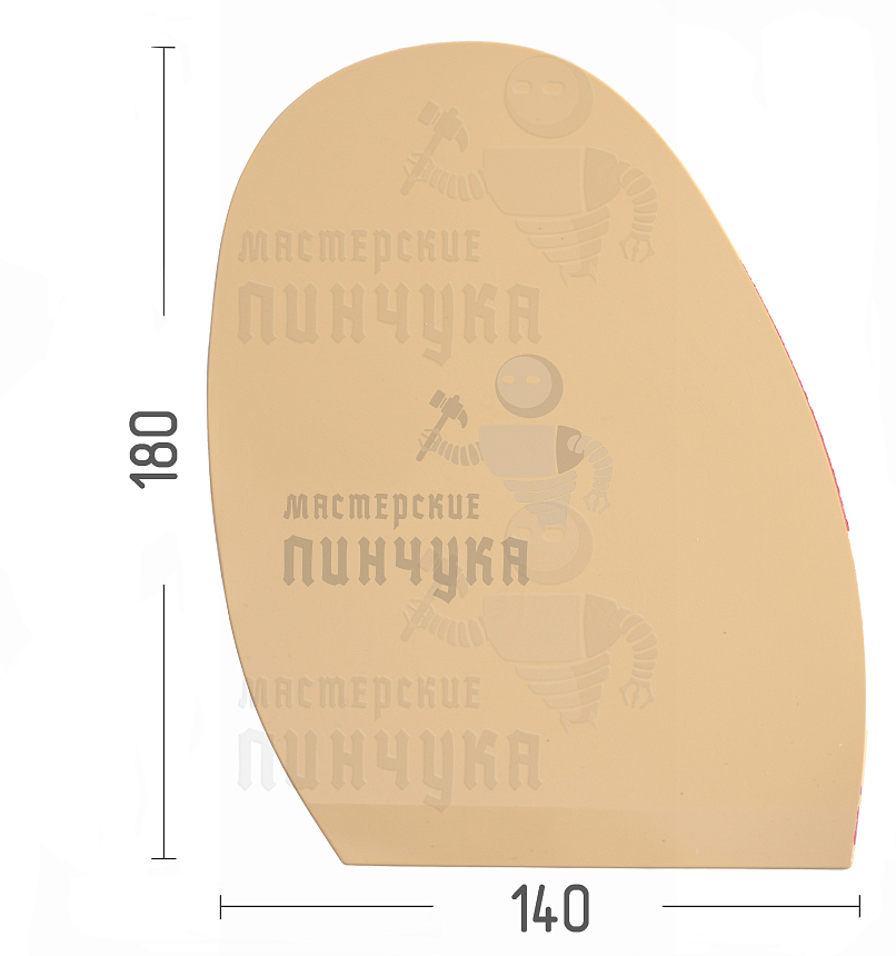 Проф. формованная для лабутенов Casali Mirror №5,1,3мм Бежевый