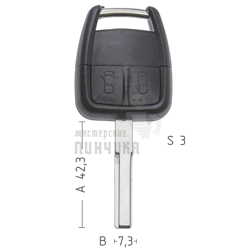 Корпус  OP-WHP HU43P HF42P 2кн   КНР