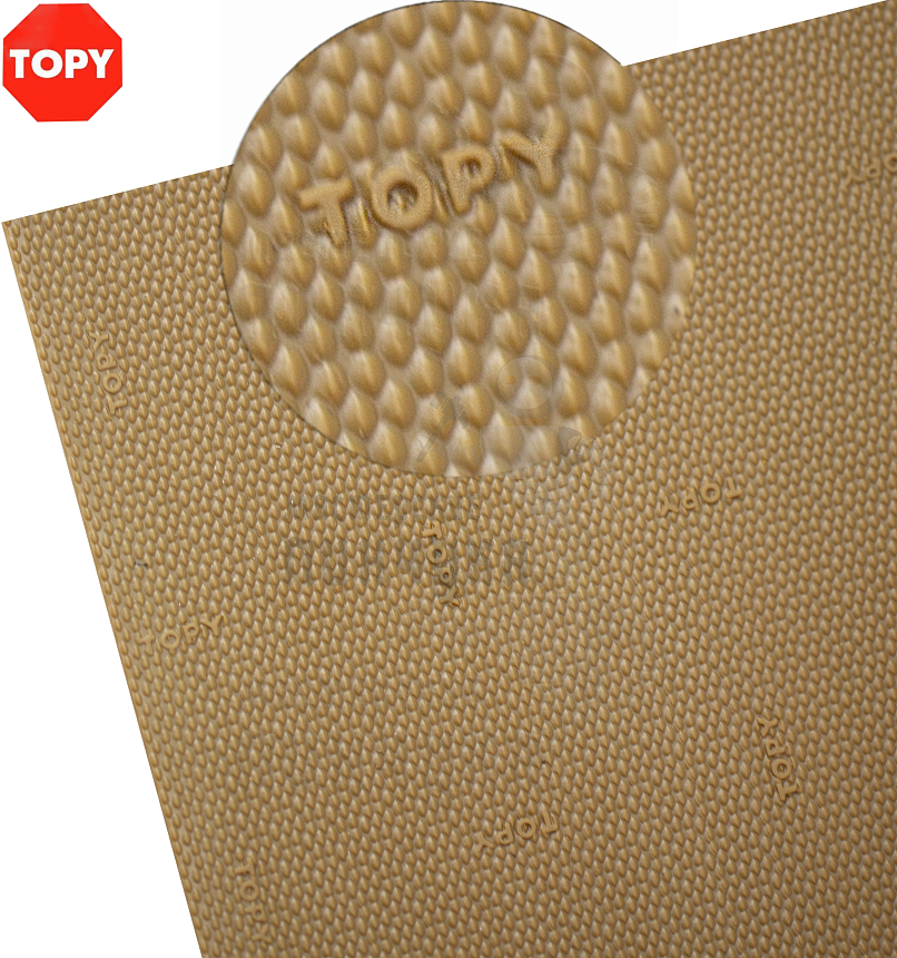 Набойки листовые "Topy Veratop" р-р 800х600х6мм, цв.карамельный