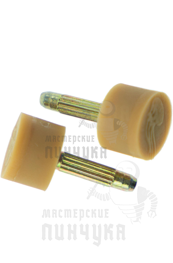 Набойки со штырём Октопус, круглые 10, бежевые