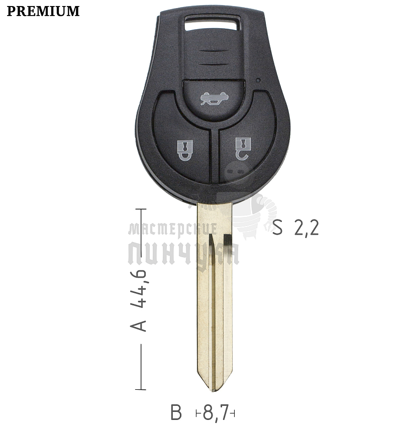 Корпус  NISSAN  S21 3кн  КНР