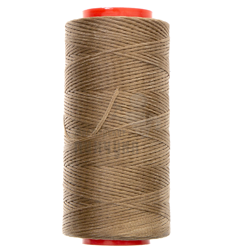 Нитки прошив.вощеные 150D-200м, темно-бежевый