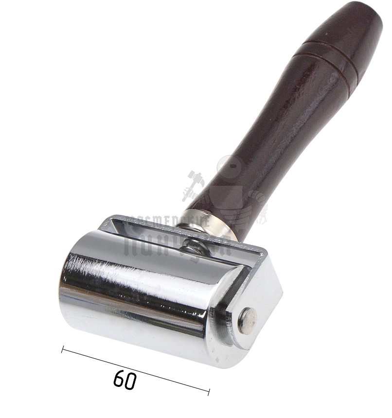 Металлический ролик для прокатки шва (валик для склеивания) 60мм