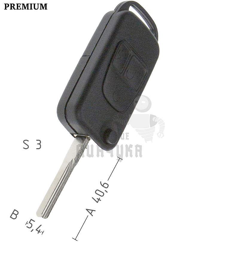 Корпус MERCEDES S48 YM30 3кн