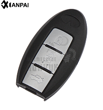 Корпус ключа DAT-15 NSN14 NS11 3 кнопки INFINITI КНР - Чертеж
