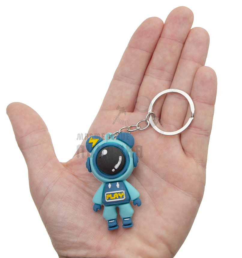 Брелок для ключей "Космонавт PLAY" 