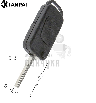 Корпус MERCEDES S48 YM30 3кн
