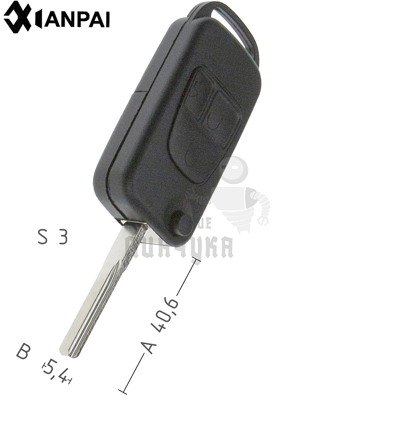 Корпус MERCEDES S48 YM30 3кн