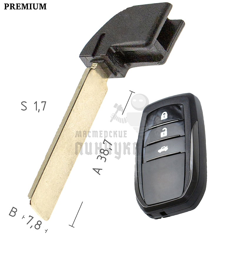 Лезвие Toyota  КНР