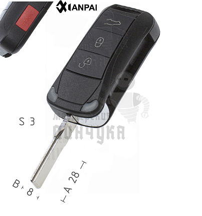 Корпус PORSCHE S07 3+1кн КНР